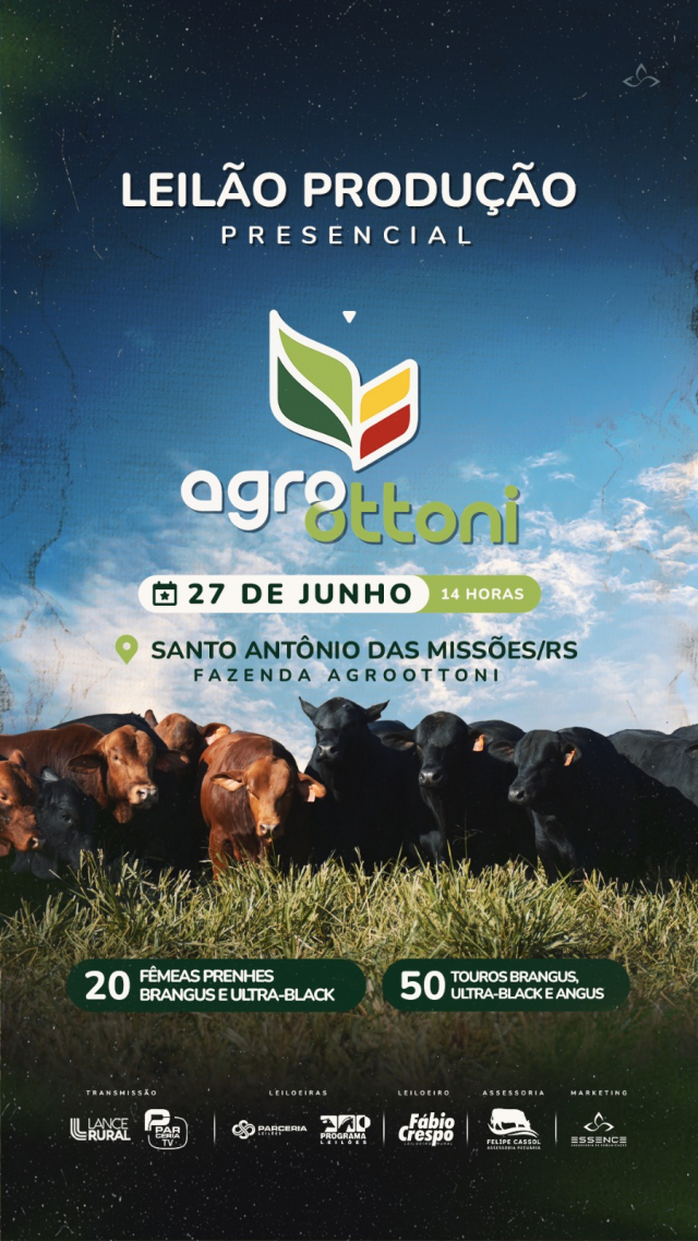 Leilão Produção Presencial Agroottoni
