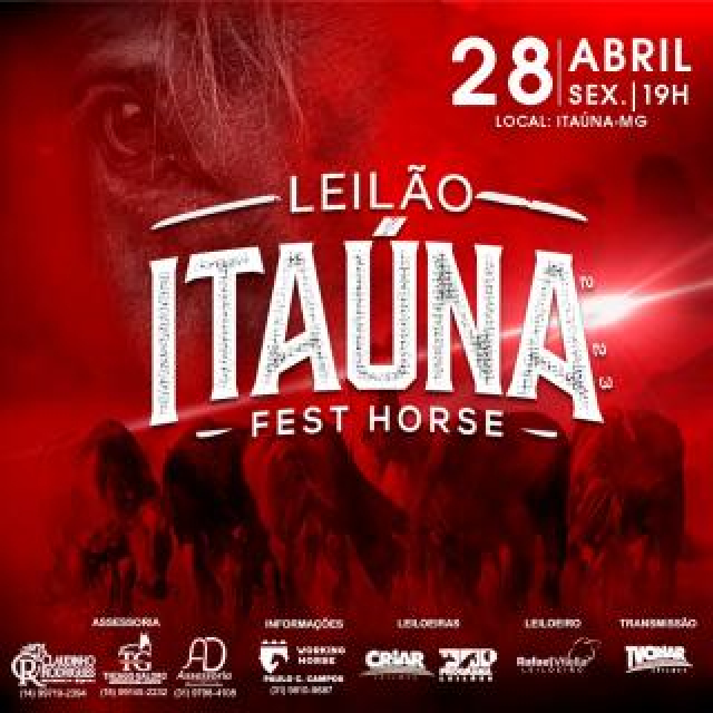 Leilão Itaúna Fest Horse