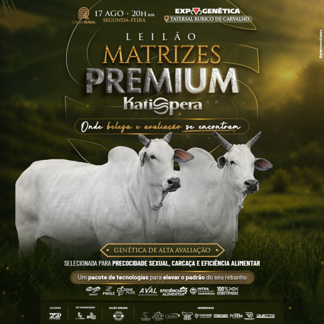 Leilão Matrizes Premium Katispera