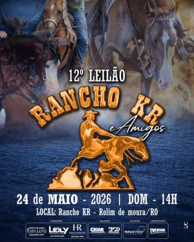 12° Leilão Rancho KR e Amigos