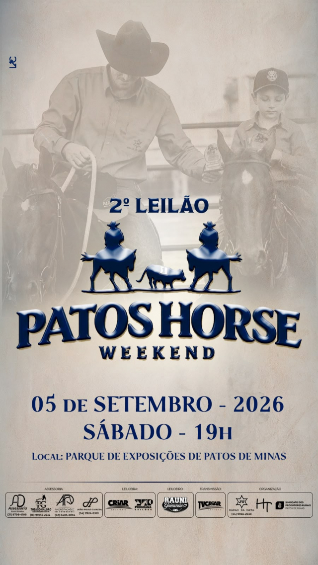 Leilão Patos Horse Weekend