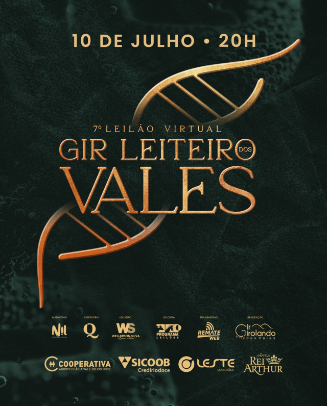 7º Leilão VIrtual Gir Leiteiro dos Vales