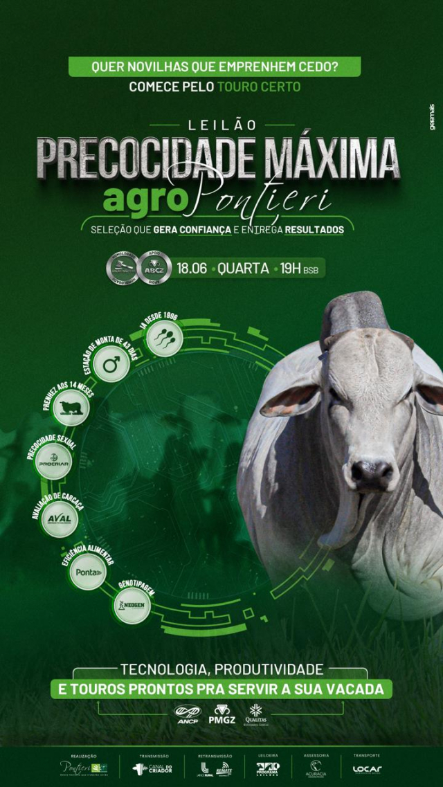 Leilão Virtual  Precocidade Máxima Agro Pontieri