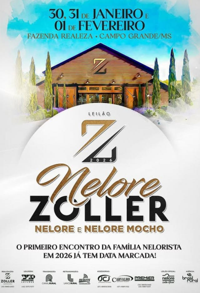 Leilão Nelore Zoller - 1º Etapa