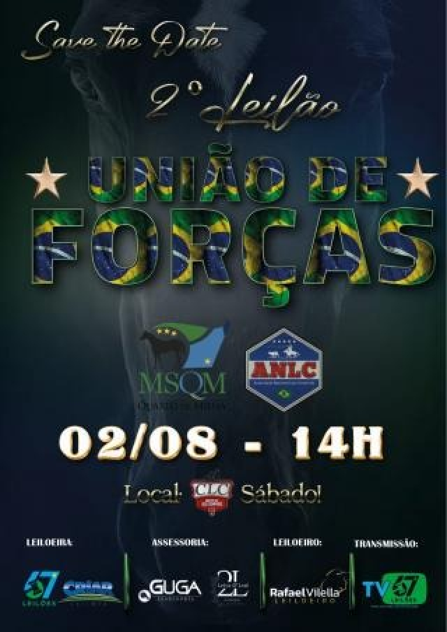 2º Leilão União de Forças