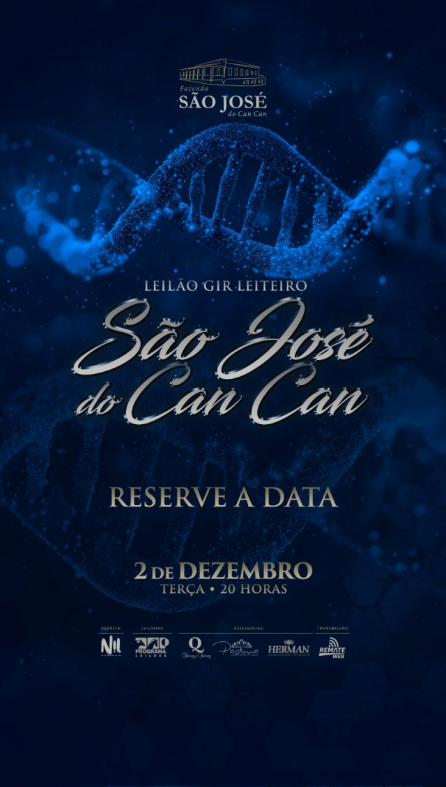 Leilão Virtual Gir Leiteiro São José Can Can