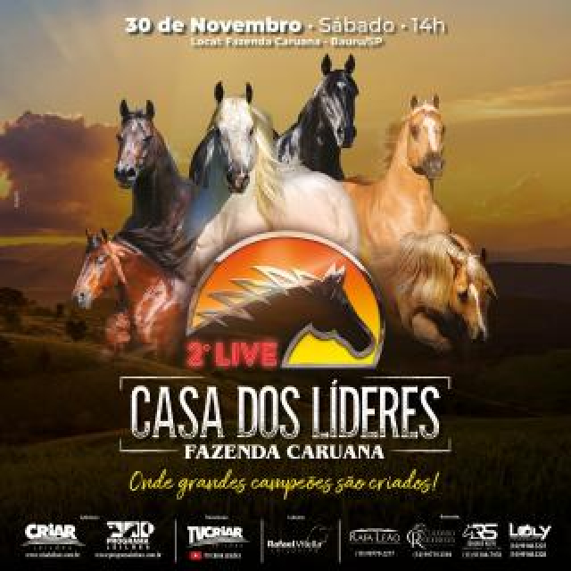 2° Live Casa dos Líderes Fazenda Caruana