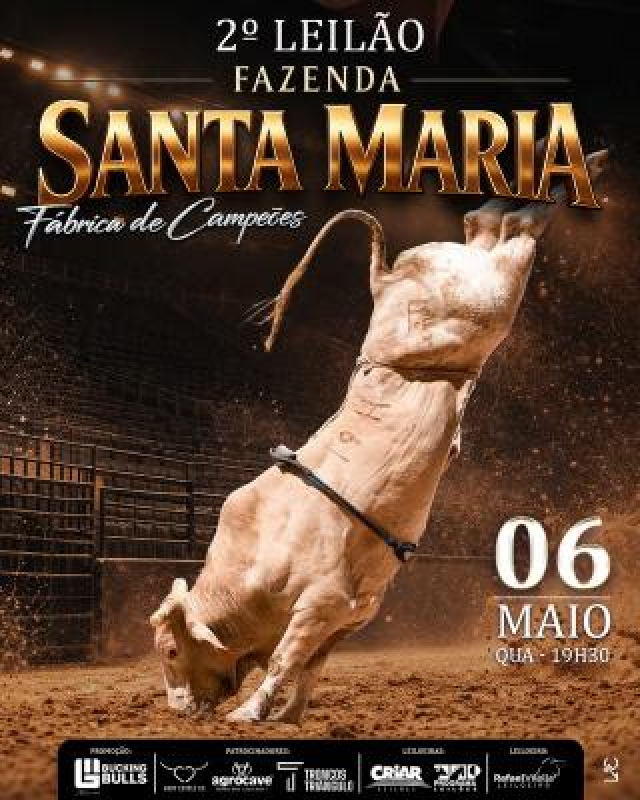 2° Leilão Fazenda Santa Maria - Fábrica de Campeões