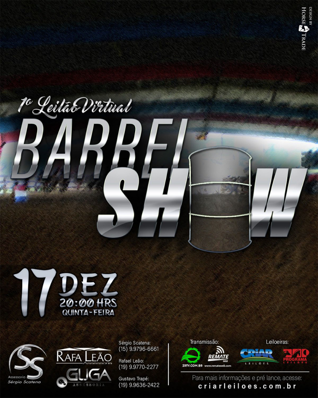 1° Leilão Virtual Barrel Show