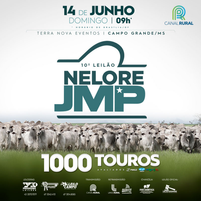 10º Leilão Nelore JMP - Touros