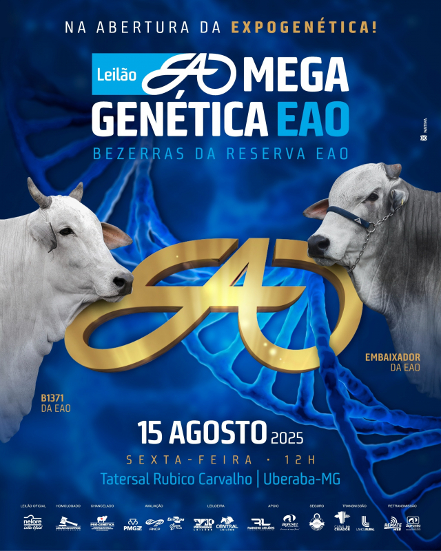 Leilão Mega Genética EAO Bezerras - Expogenética