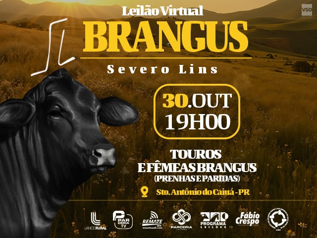 Leilão Virtual Brangus Severo Lins