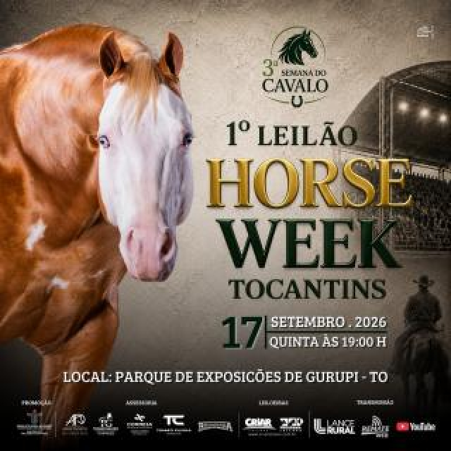 1° Leilão Horse Week Tocantins