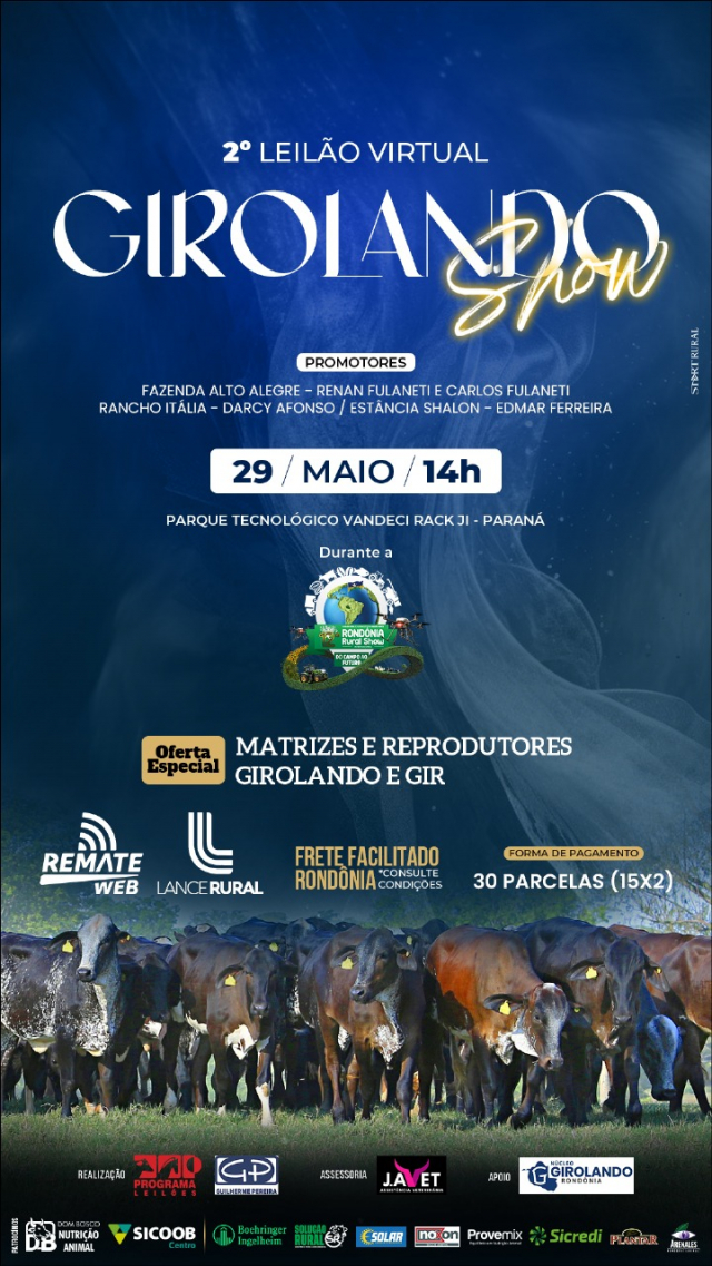 2° Leilão Virtual Girolando Show