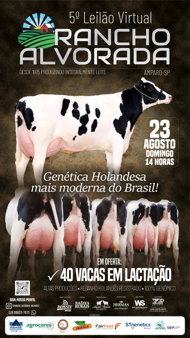 5º Leilão Virtual Rancho Alvorada
