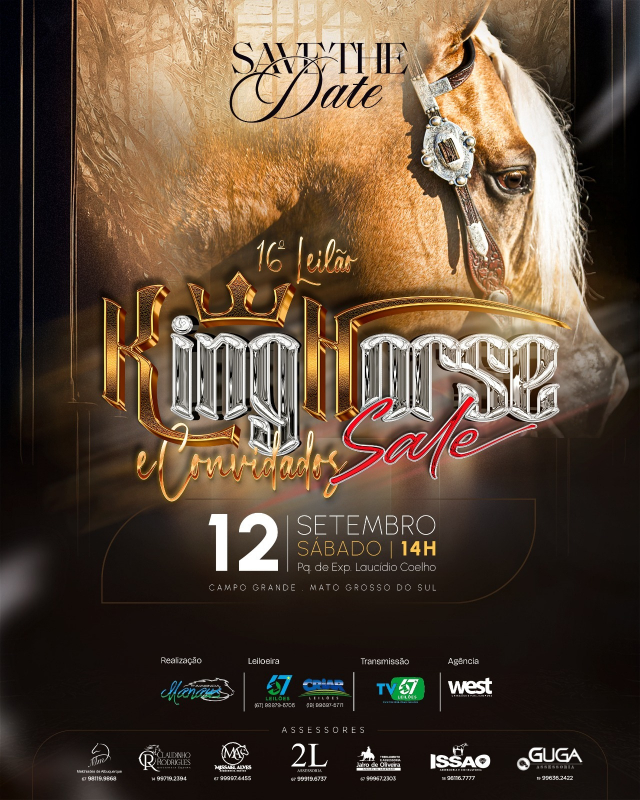 16° Leilão King Horse Sale & Convidados