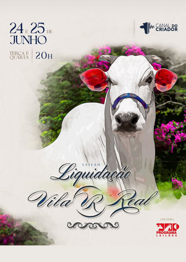 Leilão Virtual Liquidação Agropecuária Vila Real