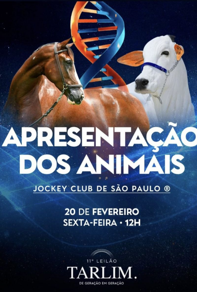 Live Apresentação dos Animais - 11° Tarlim