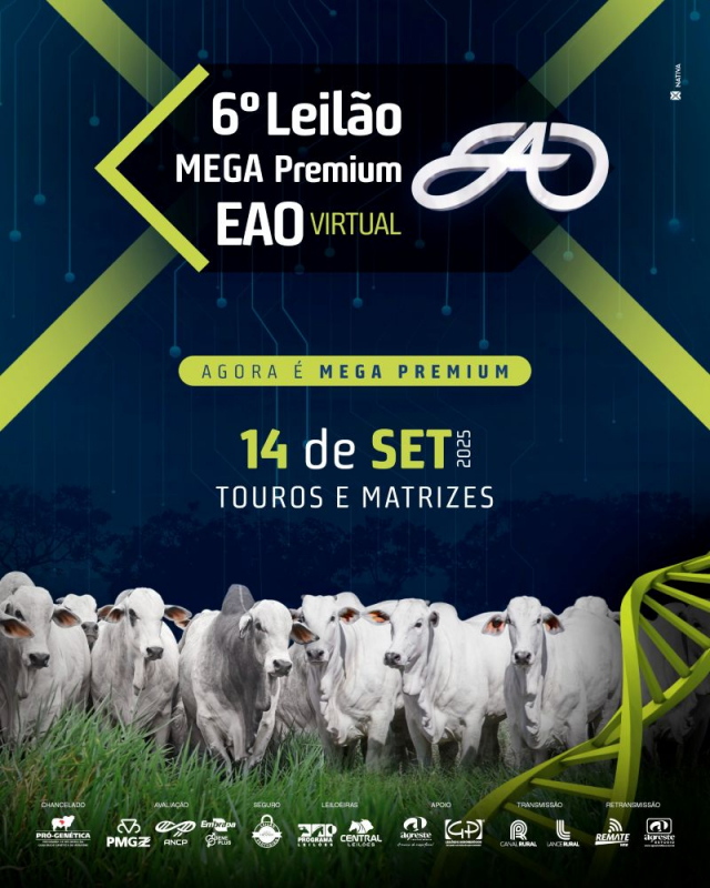 6º Leilão Virtual EAO Premium - Touros e Matrizes