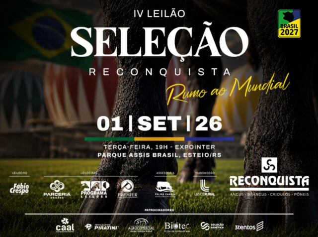 Leilão Reconquista Seleção