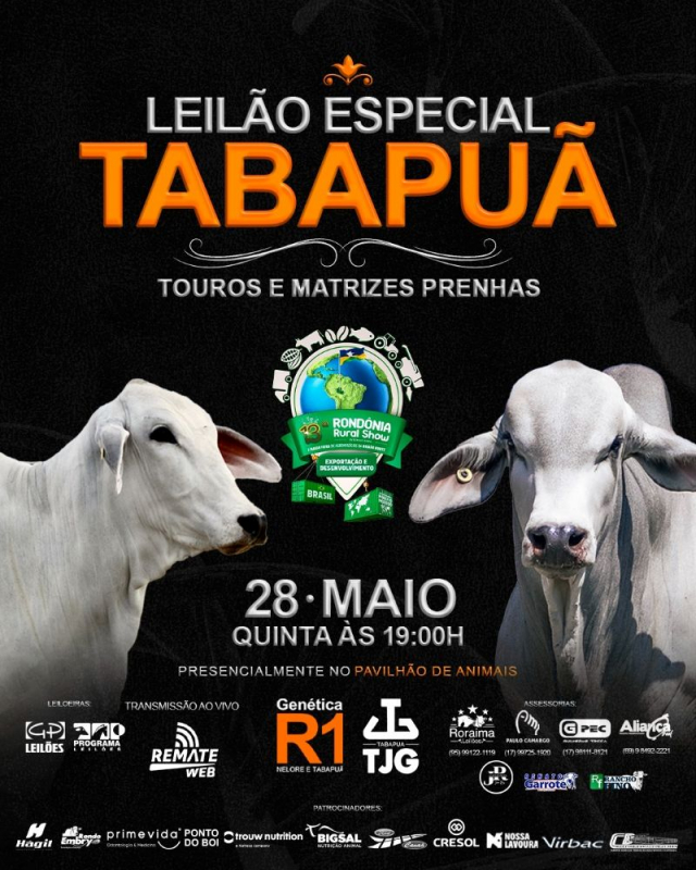 Leilão Especial Tabapuã