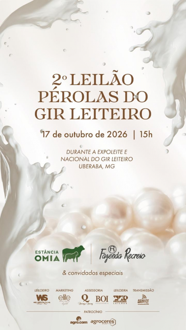 2º Leilão Pérolas do Gir Leiteiro