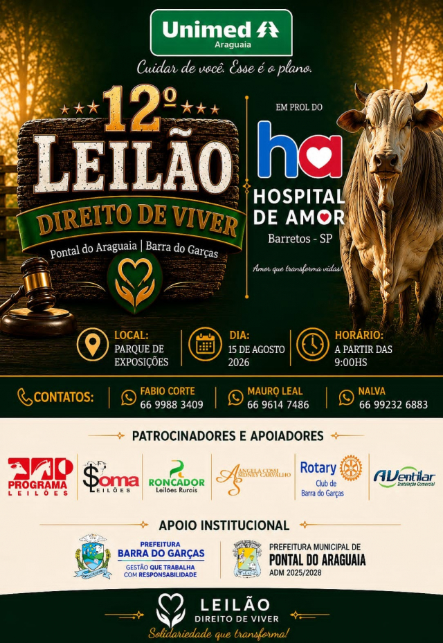 12° Leilão Direito de Viver
