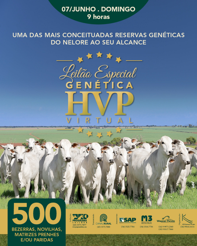 Leilão Especial Genética HVP Virtual