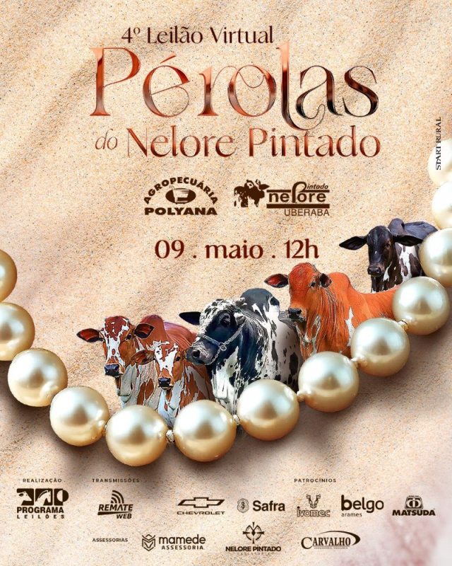 4º Leilão Virtual Pérolas do Nelore Pintado