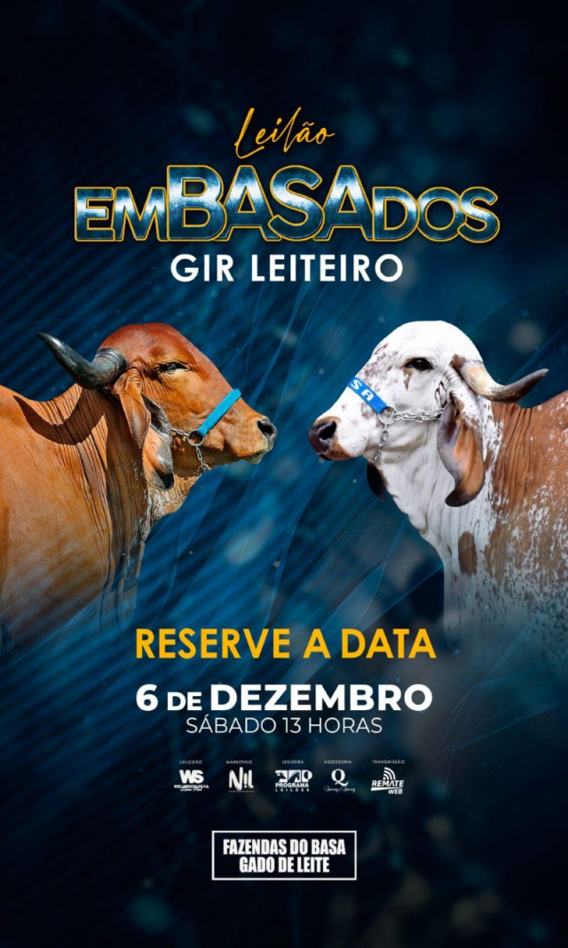 Leilão Virtual Embasados Gir Leiteiro