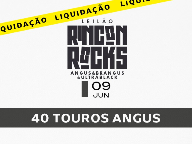 Leilão Rincon Rocks