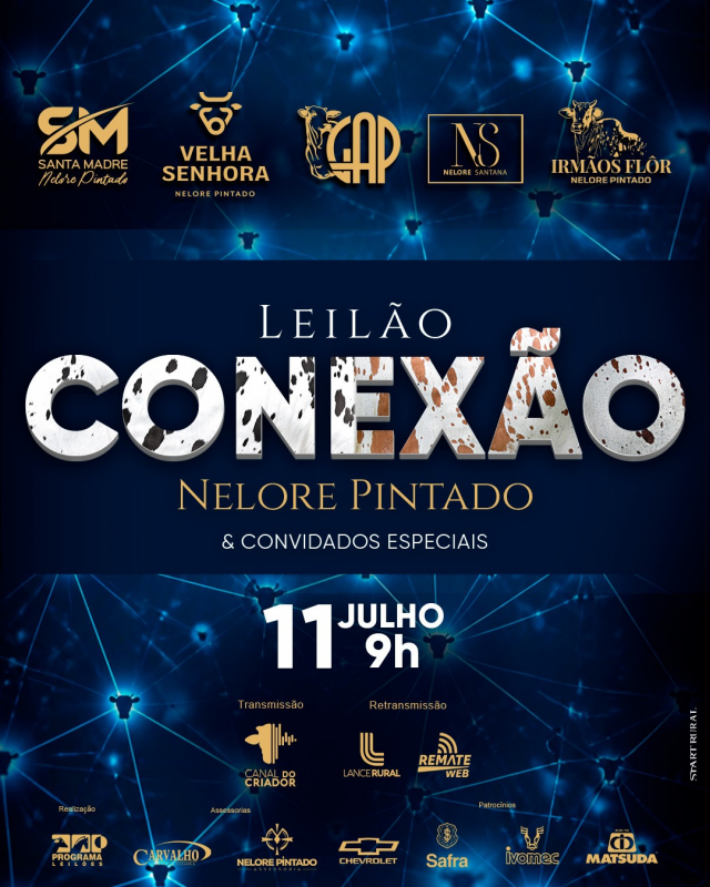 Leilão Conexão Nelore Pintado & Convidados Especiais