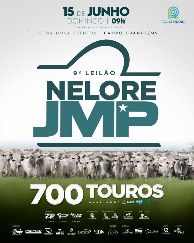 9º Leilão Touros Nelore JMP