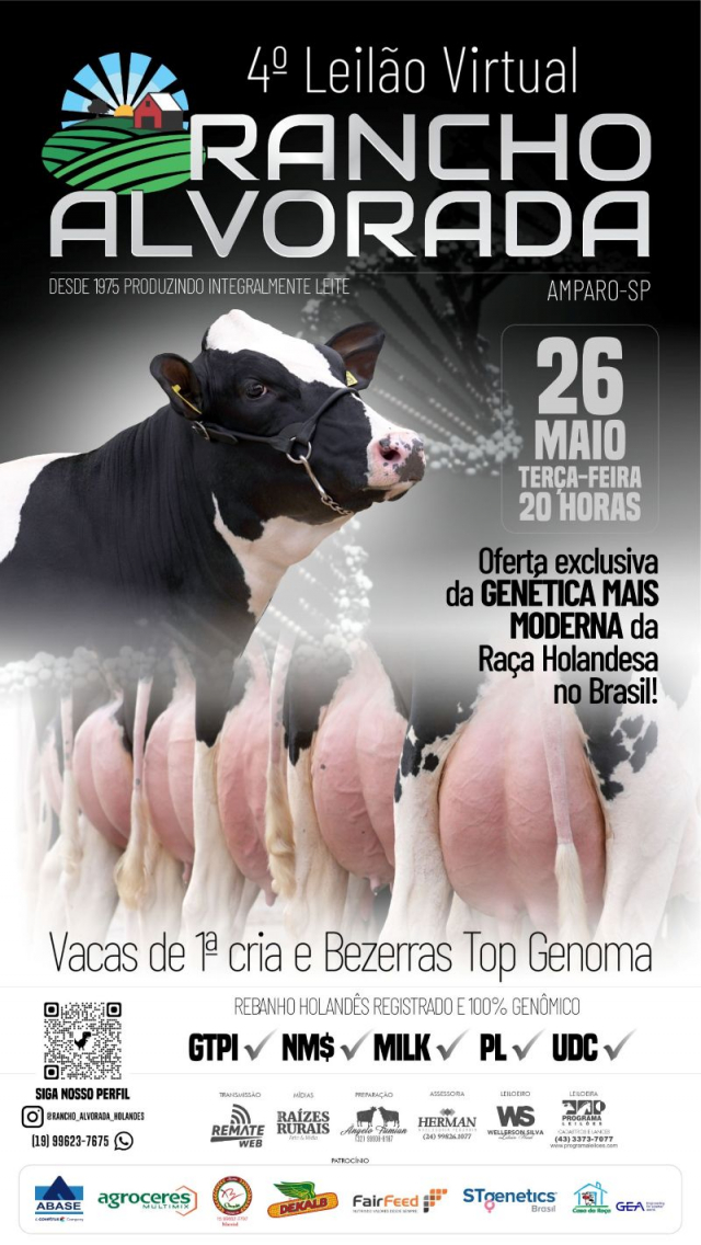 4º Leilão Virtual Rancho Alvorada