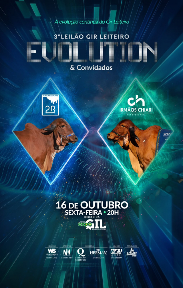 3º Leilão Gir Leiteiro Evolution & Convidados