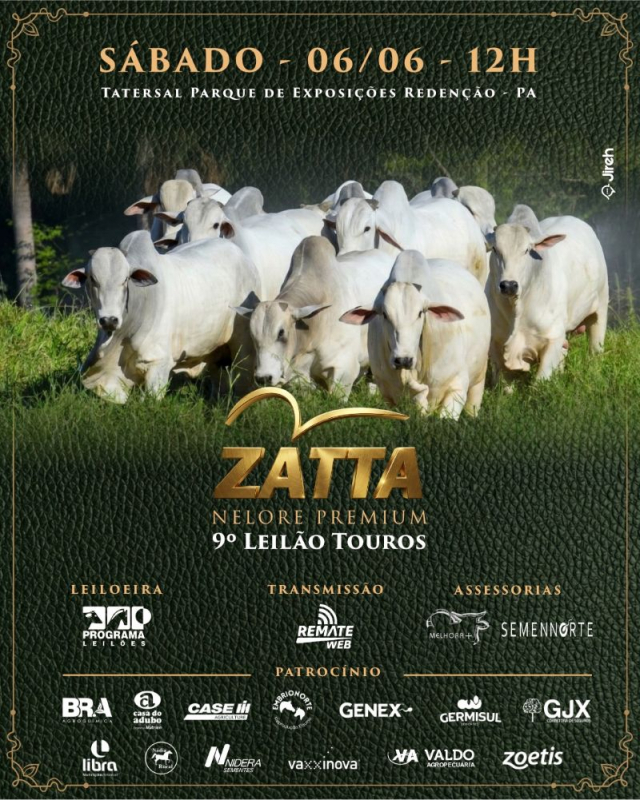 9º Leilão Touros Zatta Nelore Premium
