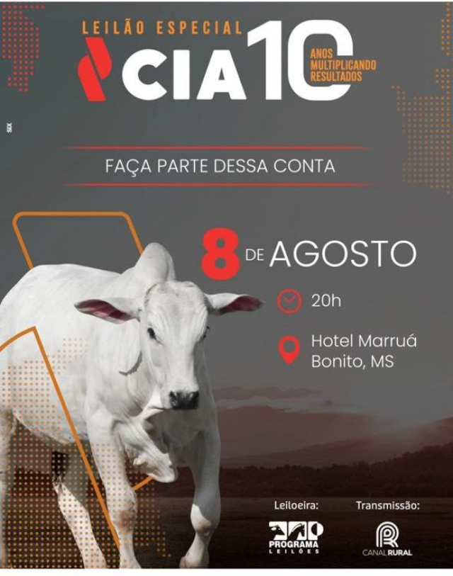 7º Leilão Cia de Melhoramentos