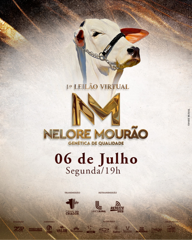 1° Leilão Virtual Nelore Mourão - Genética de Qualidade