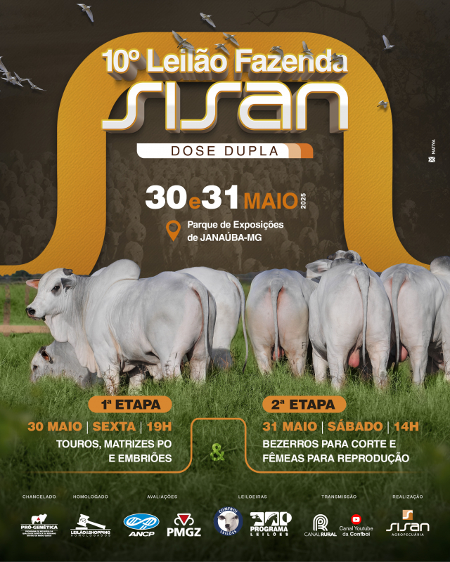 10° Leilão Fazenda Sisan - Dose Dupla