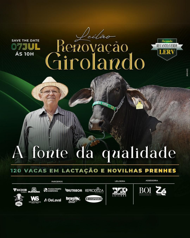 Leilão Renovação Girolando - Recanto Verde