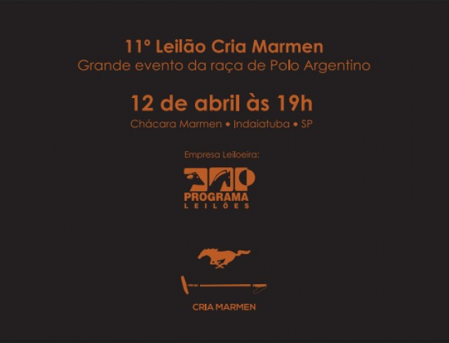 11º Leilão Cria Marmen