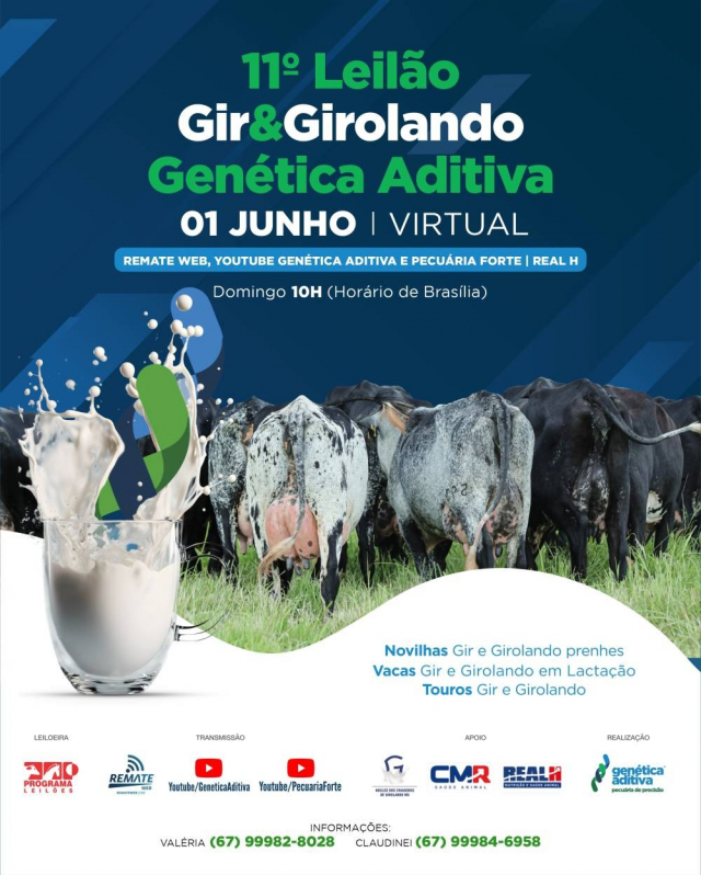 11º Leilão Gir e Girolando Genética Aditiva