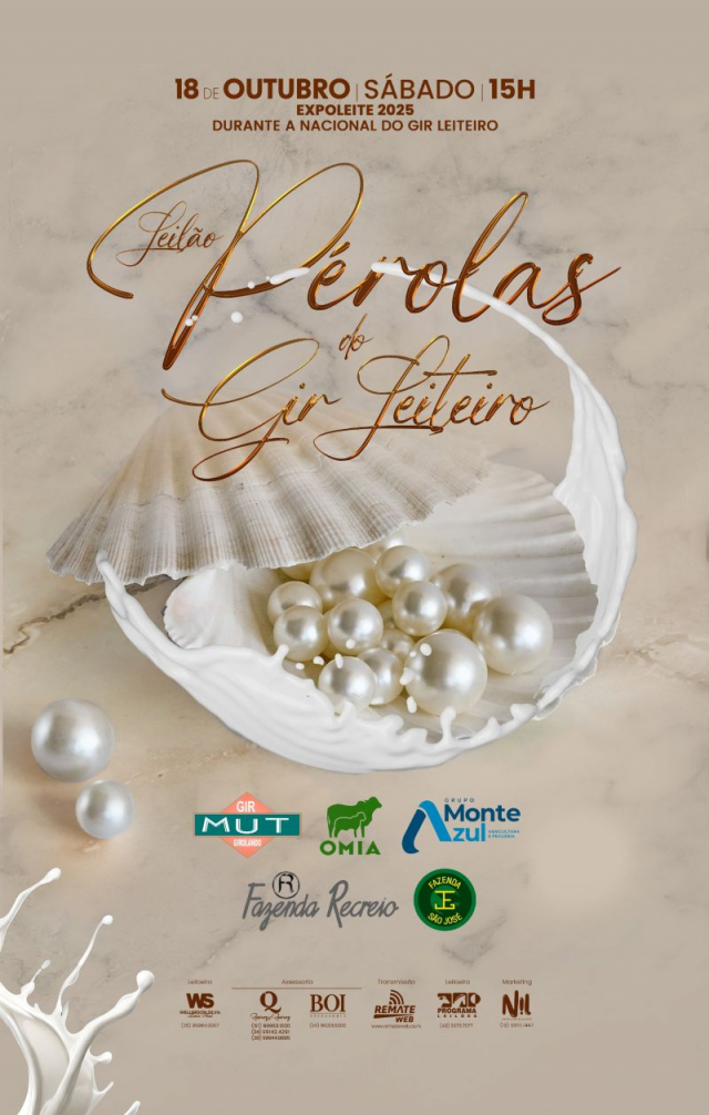 Leilão Pérolas do Gir Leiteiro - Expoleite 2025