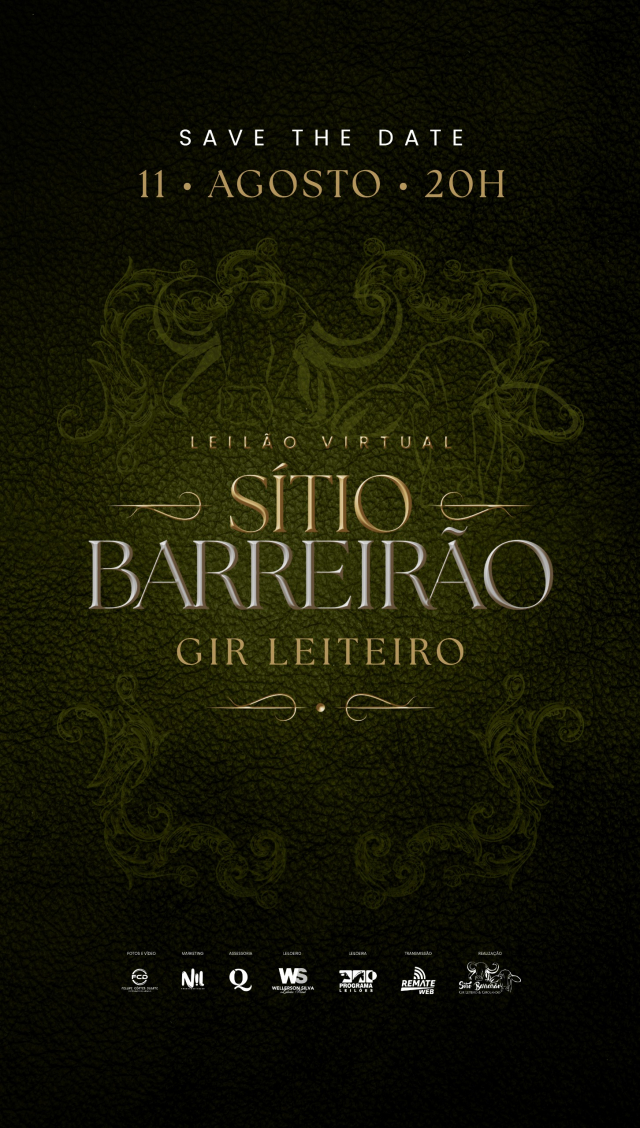 Leilão Virtual Sítio Barreirão - Gir Leiteiro