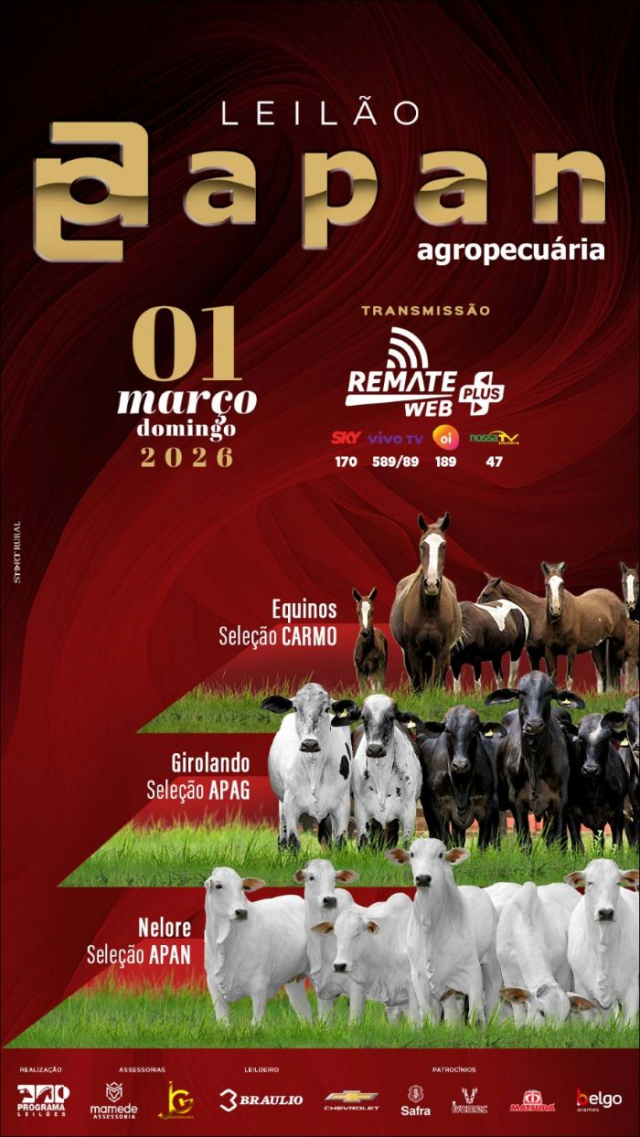Leilão Virtual APAN Agropecuária