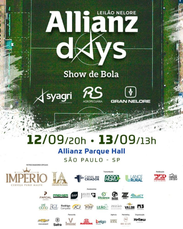 Leilão Nelore Allianz Days - Show de Bola