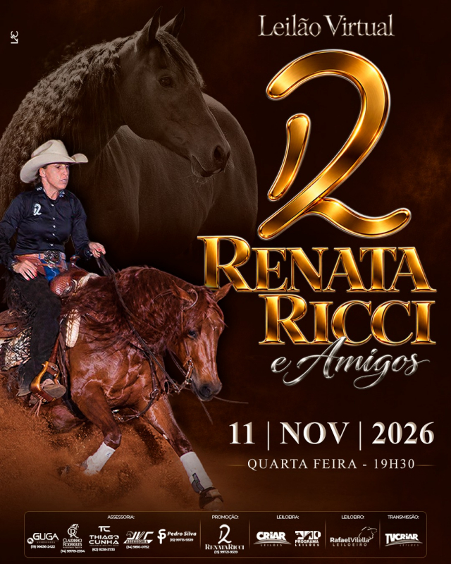Leilão Virtual Renata Ricci e Amigos