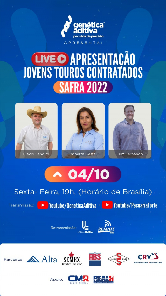 LIVE - Apresentação de Animais Genética Aditiva