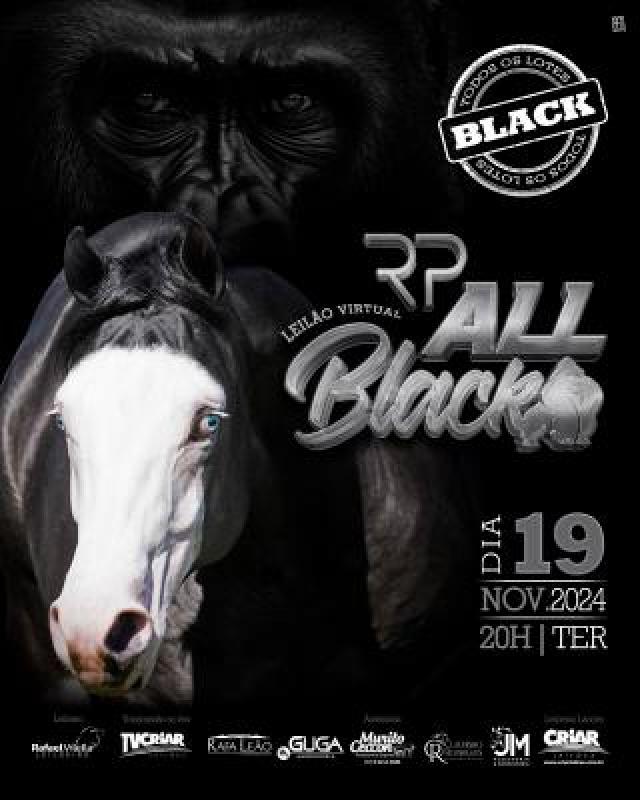 Leilão Virtual Haras ALL Blacks