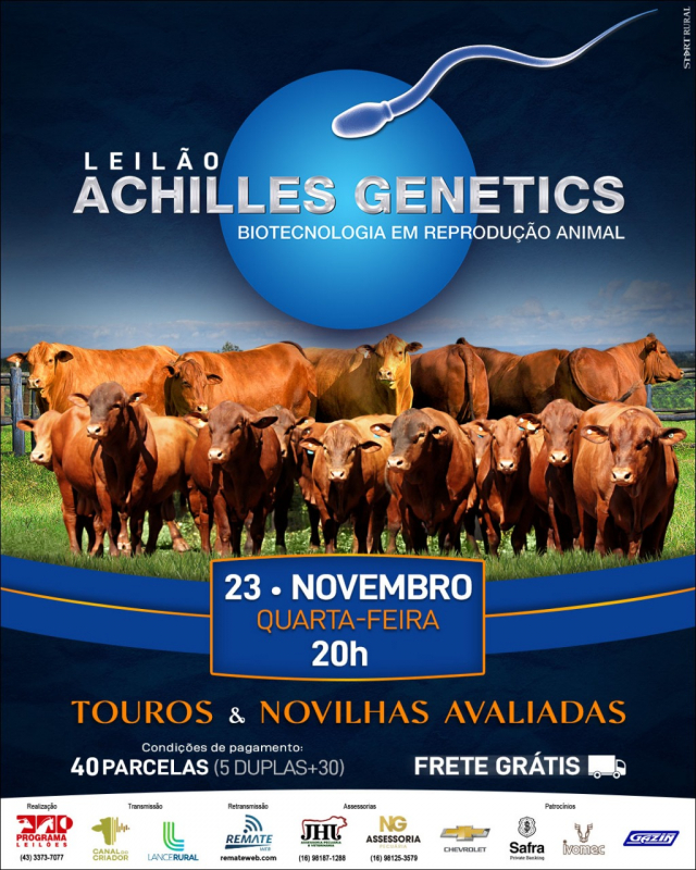 Leilão Achilles Genetics